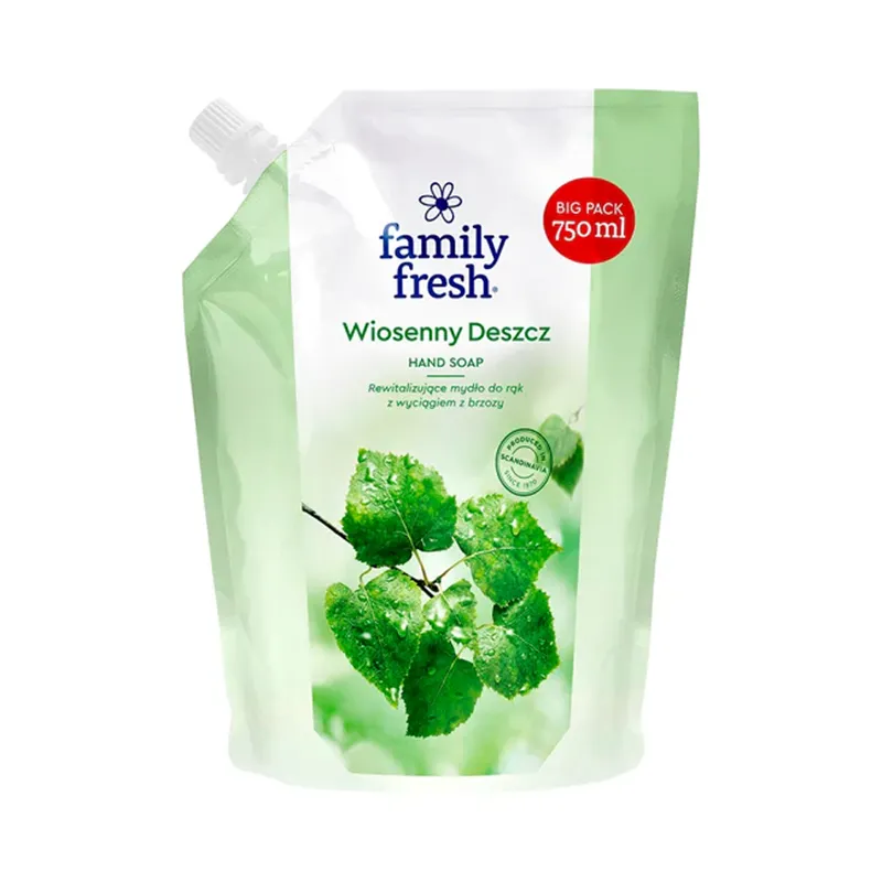FAMILY FRESH Mydło do rąk Wiosenny Deszcz 750 ml