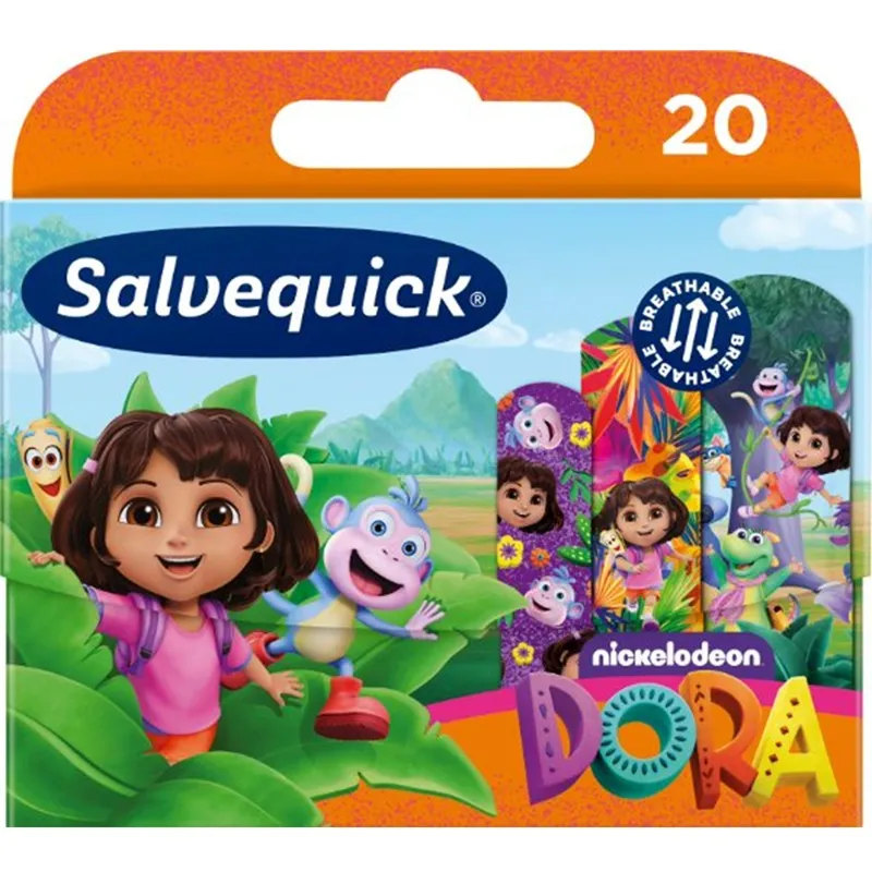 SALVEQUICK DORA Plastry opatrunkowe 20 szt.