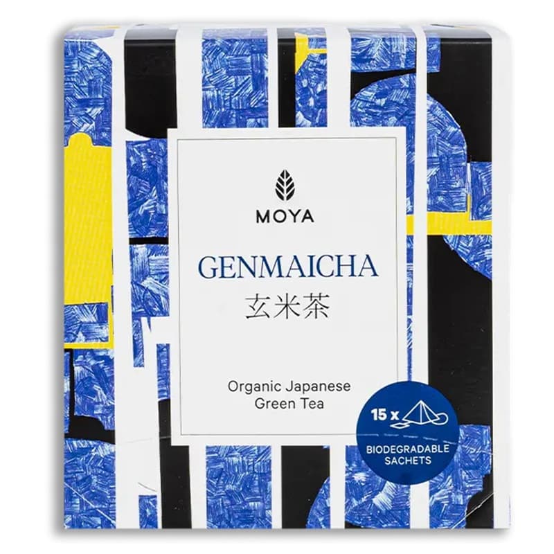 MOYA GENMAICHA Herbata zielona organiczna BIO 60 g