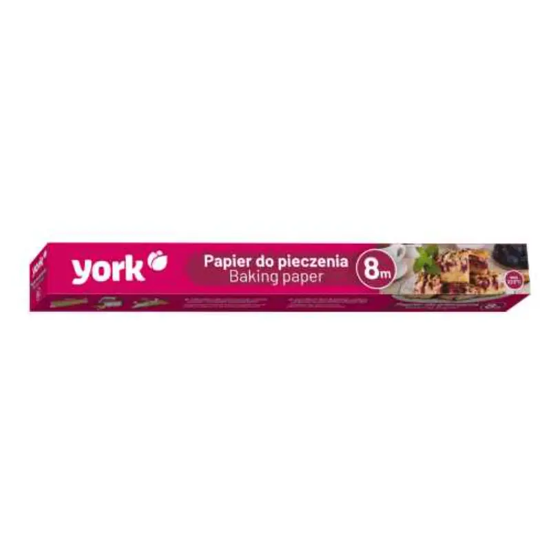 YORK Papier do pieczenia 8 m 1 szt.