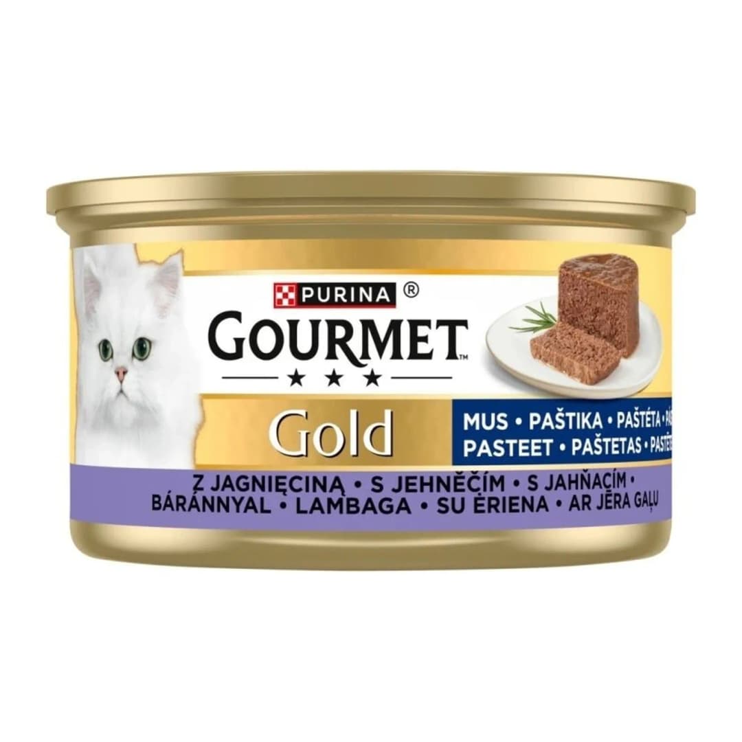 PURINA GOURMET GOLD Mus dla kotów z jagnięciną 85 g