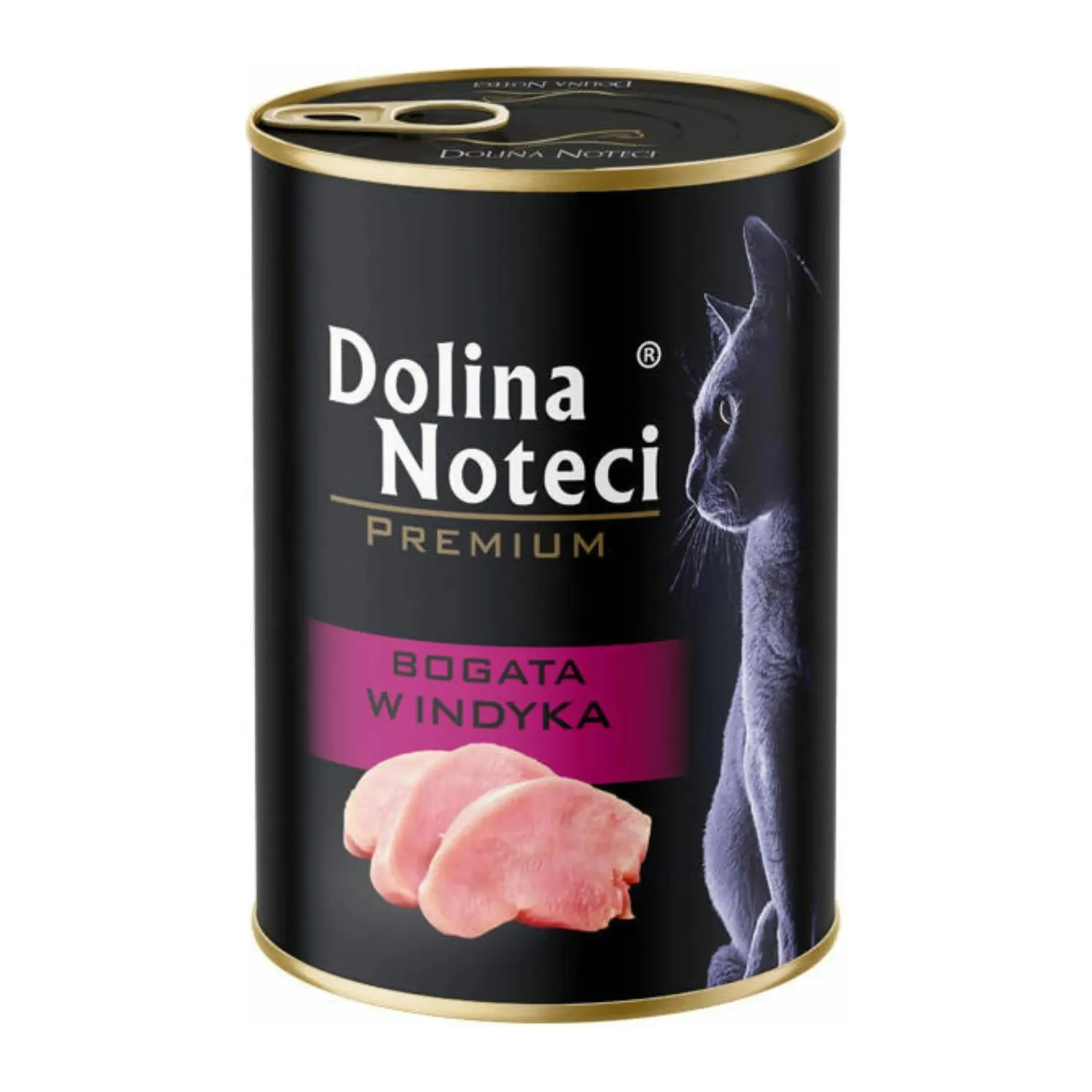 DOLINA NOTECI PREMIUM Karma mokra dla kotów z indykiem 400 g