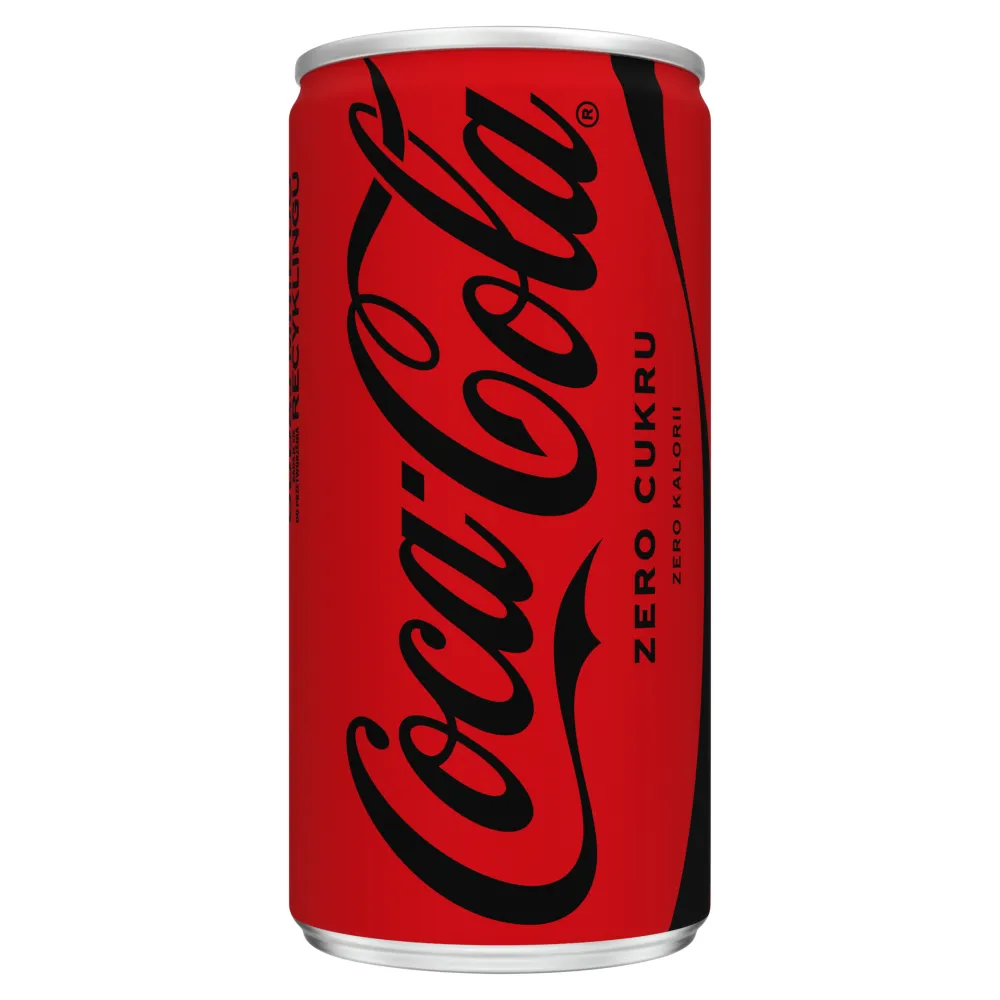 COCA-COLA ZERO Napój gazowany bez cukru 200 ml