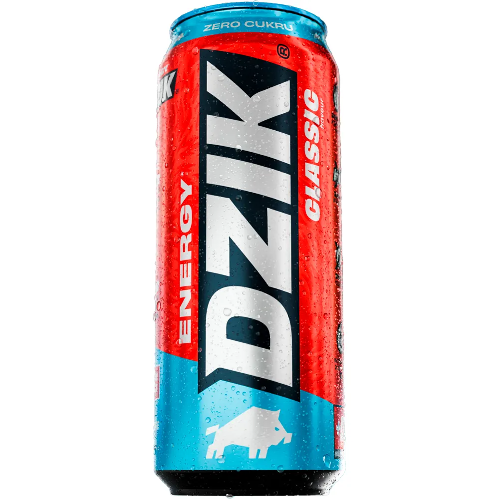 DZIK Napój energetyczny Classic bez cukru 500 ml