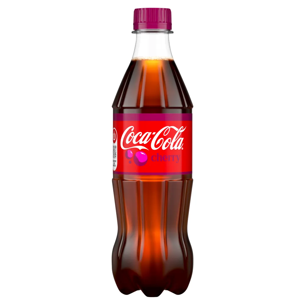 COCA-COLA Napój gazowany o smaku wiśni 500 ml