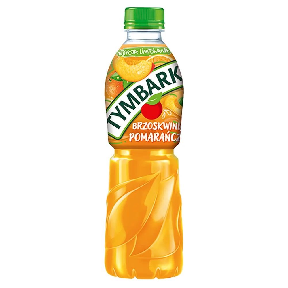 TYMBARK Napój niegazowany o smaku brzoskwini i pomarańczy 500 ml