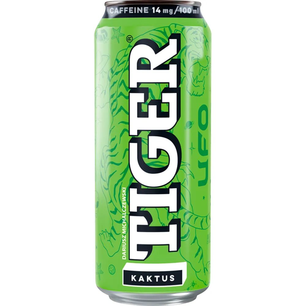 TIGER Napój gazowany o smaku kaktusa 500 ml