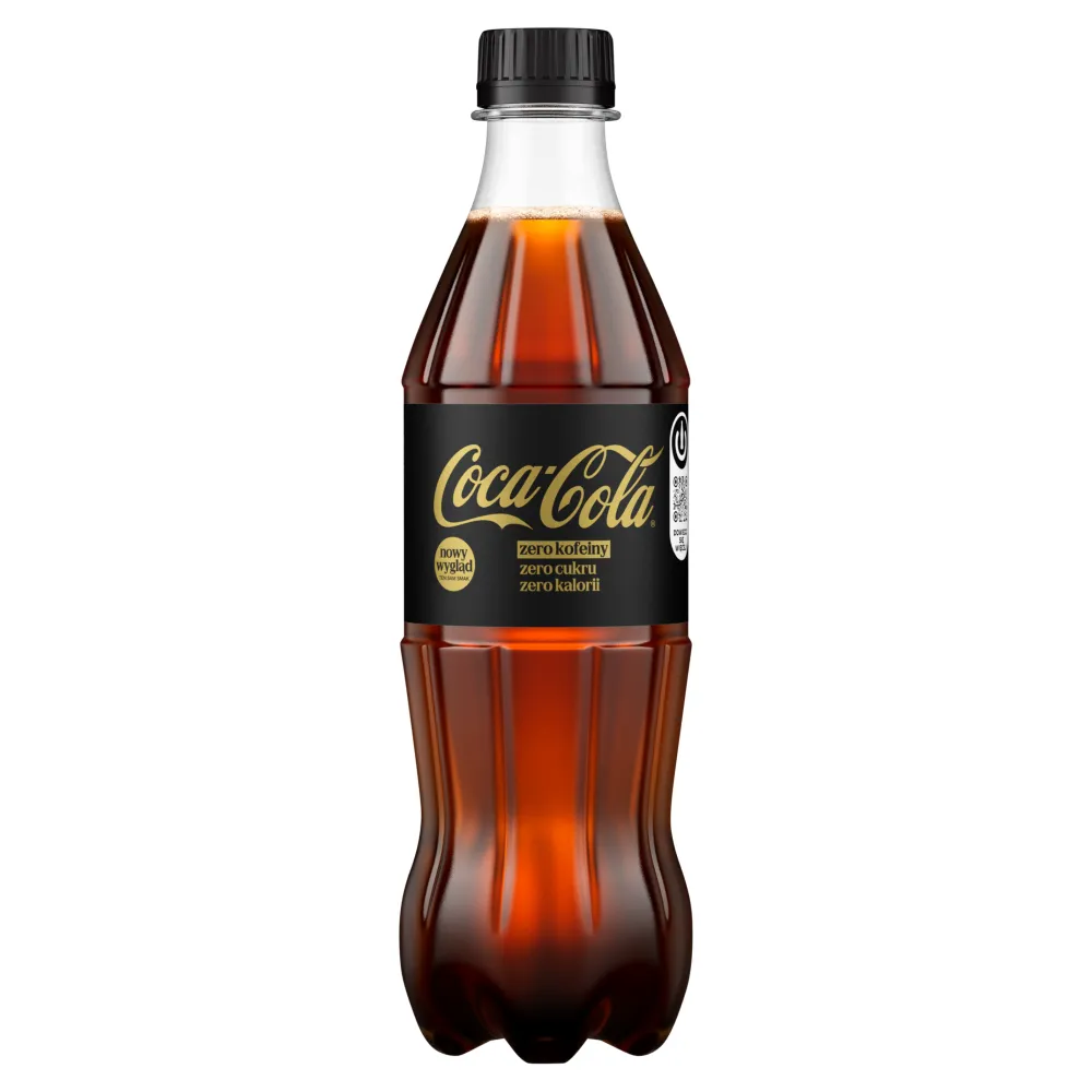 COCA-COLA ZERO Napój gazowany bez cukru i kofeiny 500 ml