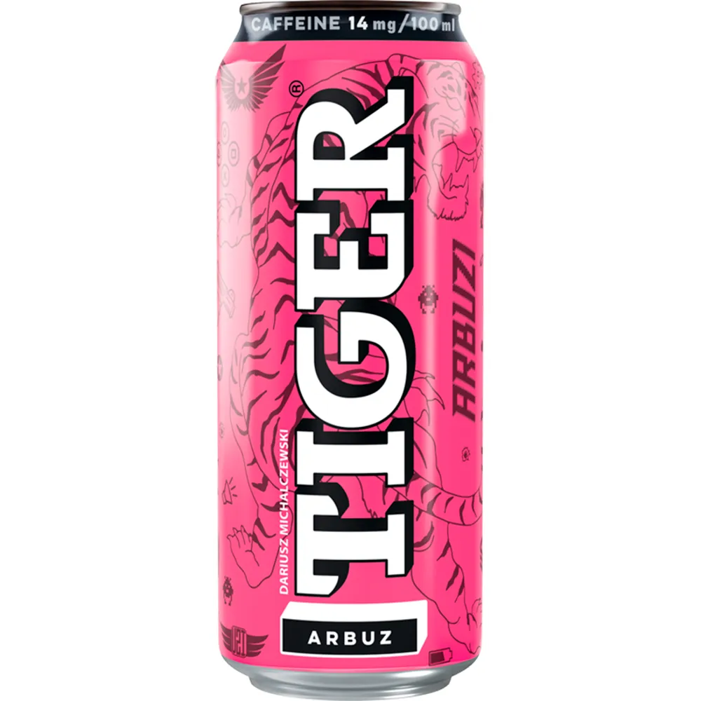 TIGER Napój energetyczny o smaku arbuza 500 ml