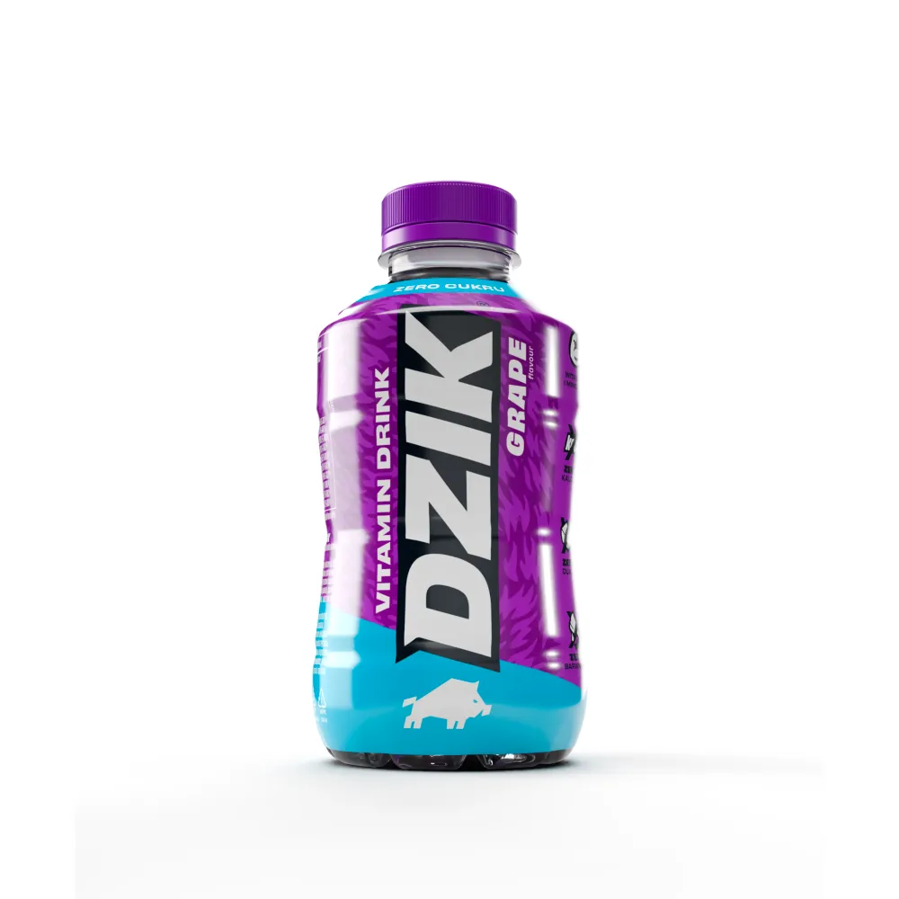 DZIK VITAMIN DRINK Napój witaminowy o smaku winogron 500 ml