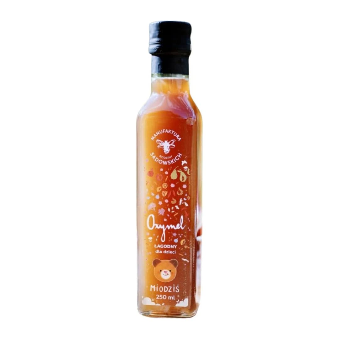 MANUFAKTURA PASIEKI SADOWSKICH MIODZIŚ Oxymel łagodny dla dzieci 250 ml