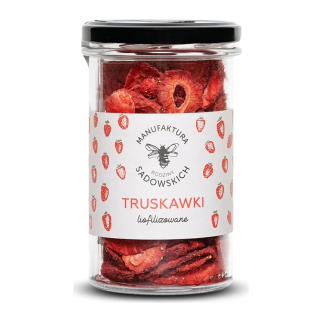 MANUFAKTURA PASIEKI SADOWSKICH Truskawki liofilizowane 35 g