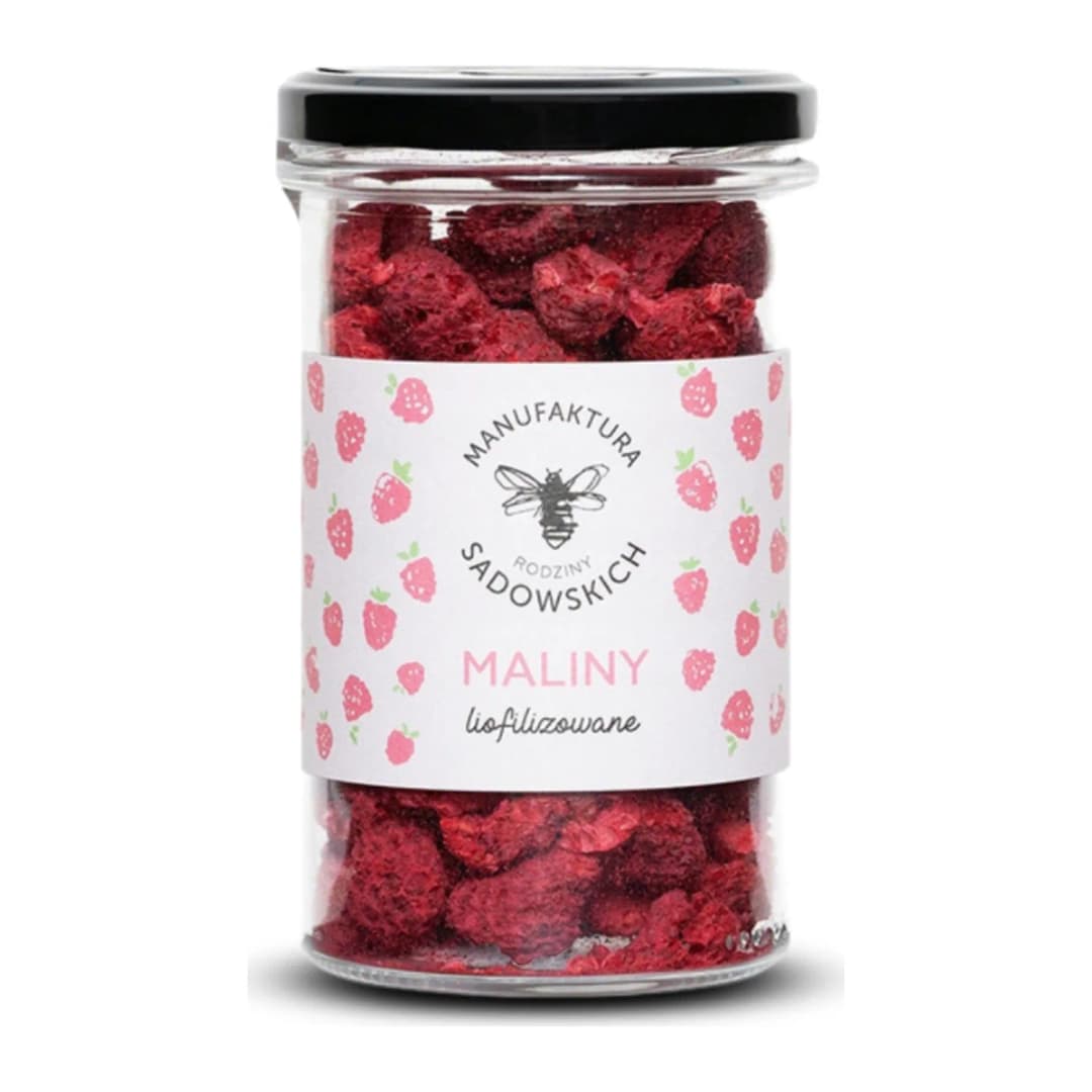 MANUFAKTURA PASIEKI SADOWSKICH Maliny liofilizowane 35 g
