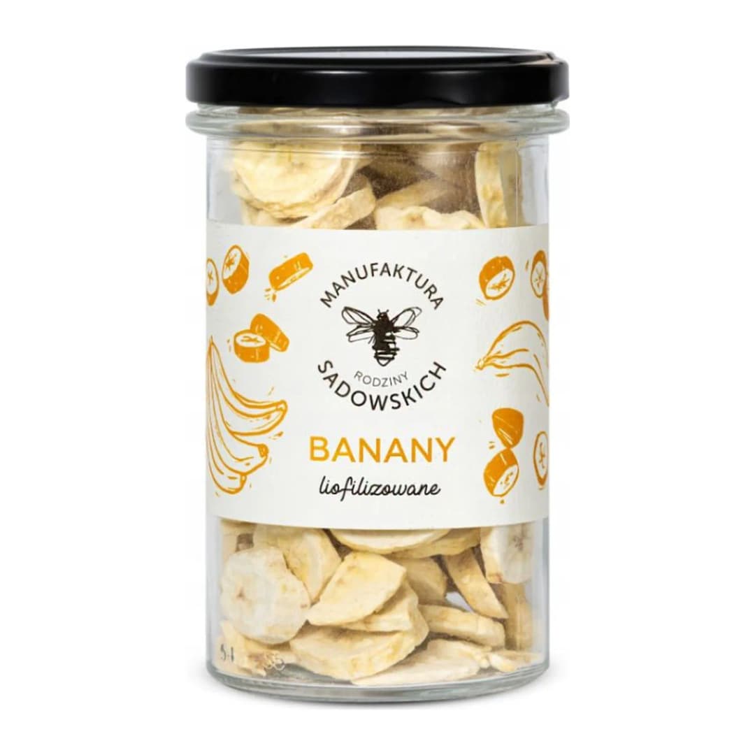 MANUFAKTURA PASIEKI SADOWSKICH Banany liofilizowane 35 g