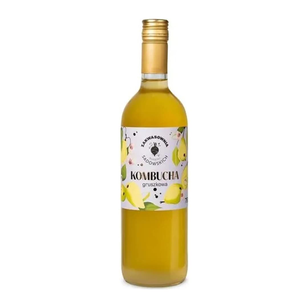 ZAKWASOWNIA RODZINY SADOWSKICH Kombucha gruszkowa 750 ml
