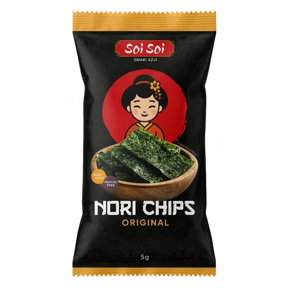 SOI SOI Chipsy nori Original 5 g