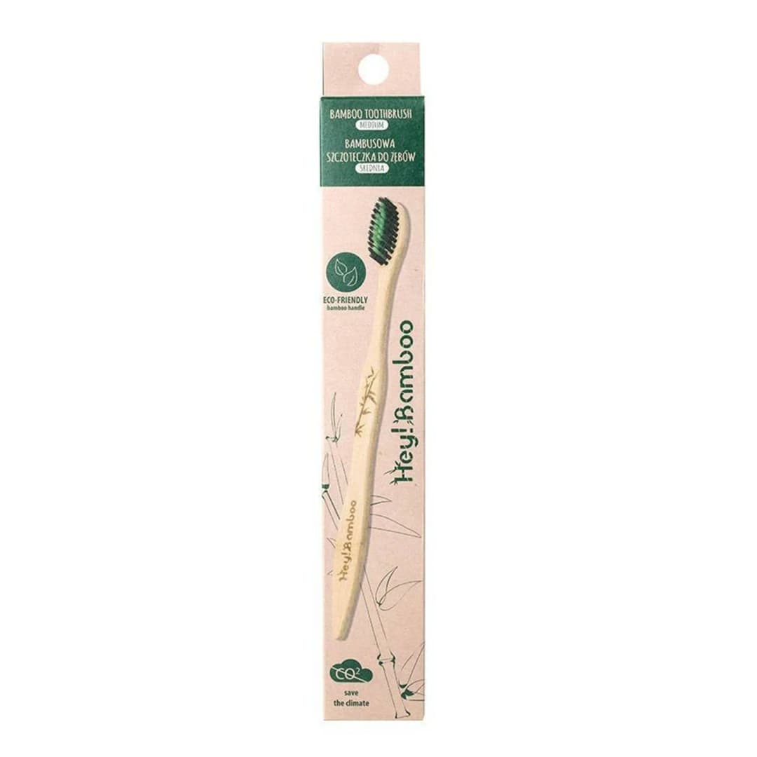 HEY!BAMBOO Szczoteczka do zębów Medium 1 szt.