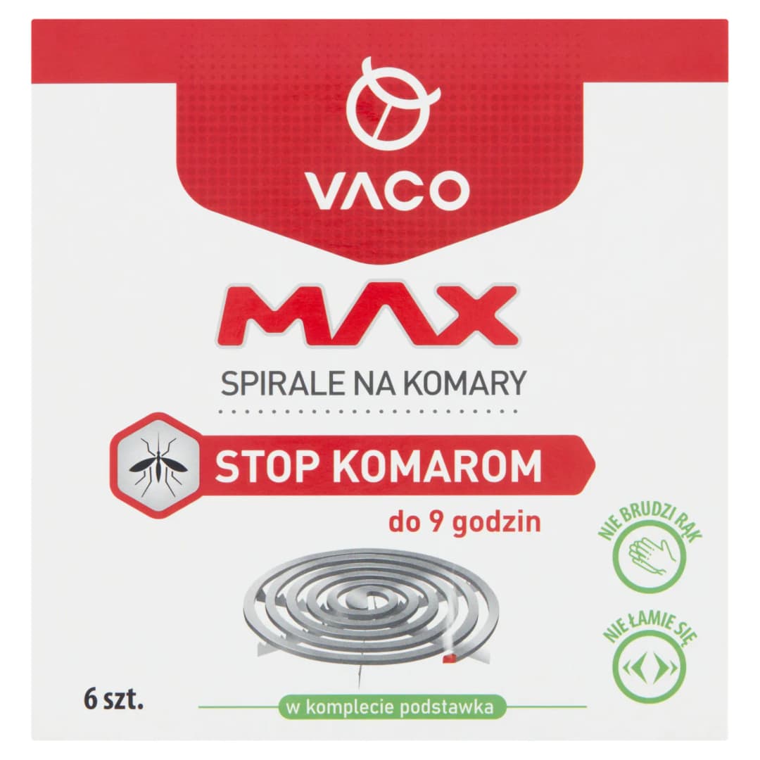 VACO MAX Spirale na komary 6 szt.
