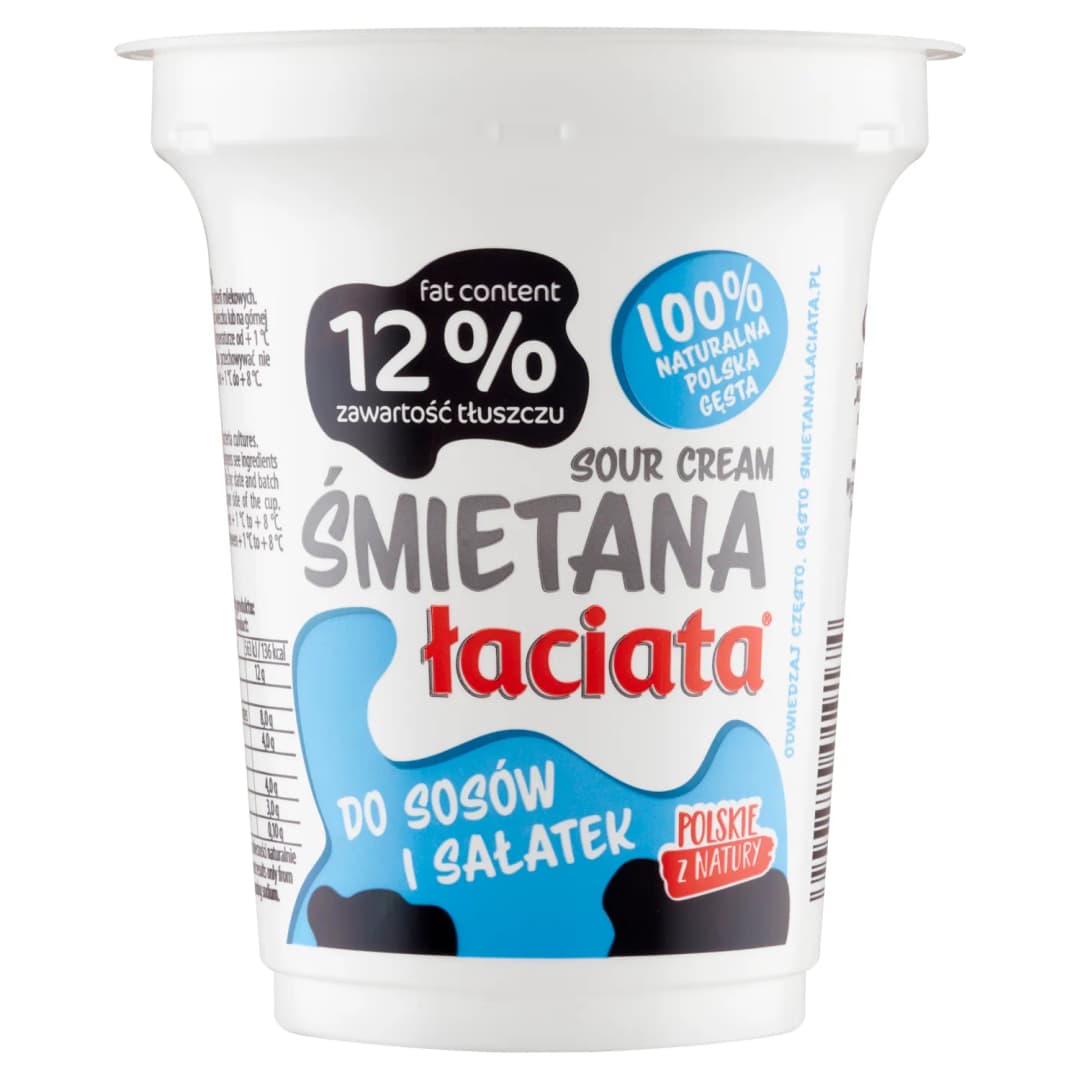 ŁACIATA Śmietana 12% 330 g