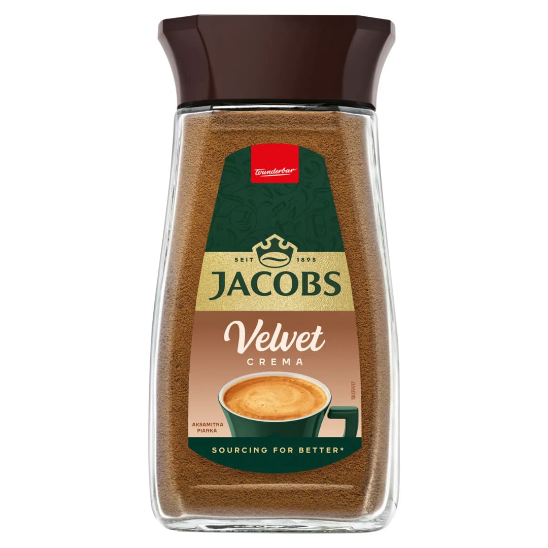 JACOBS VELVET CREMA Kawa rozpuszczalna 200 g