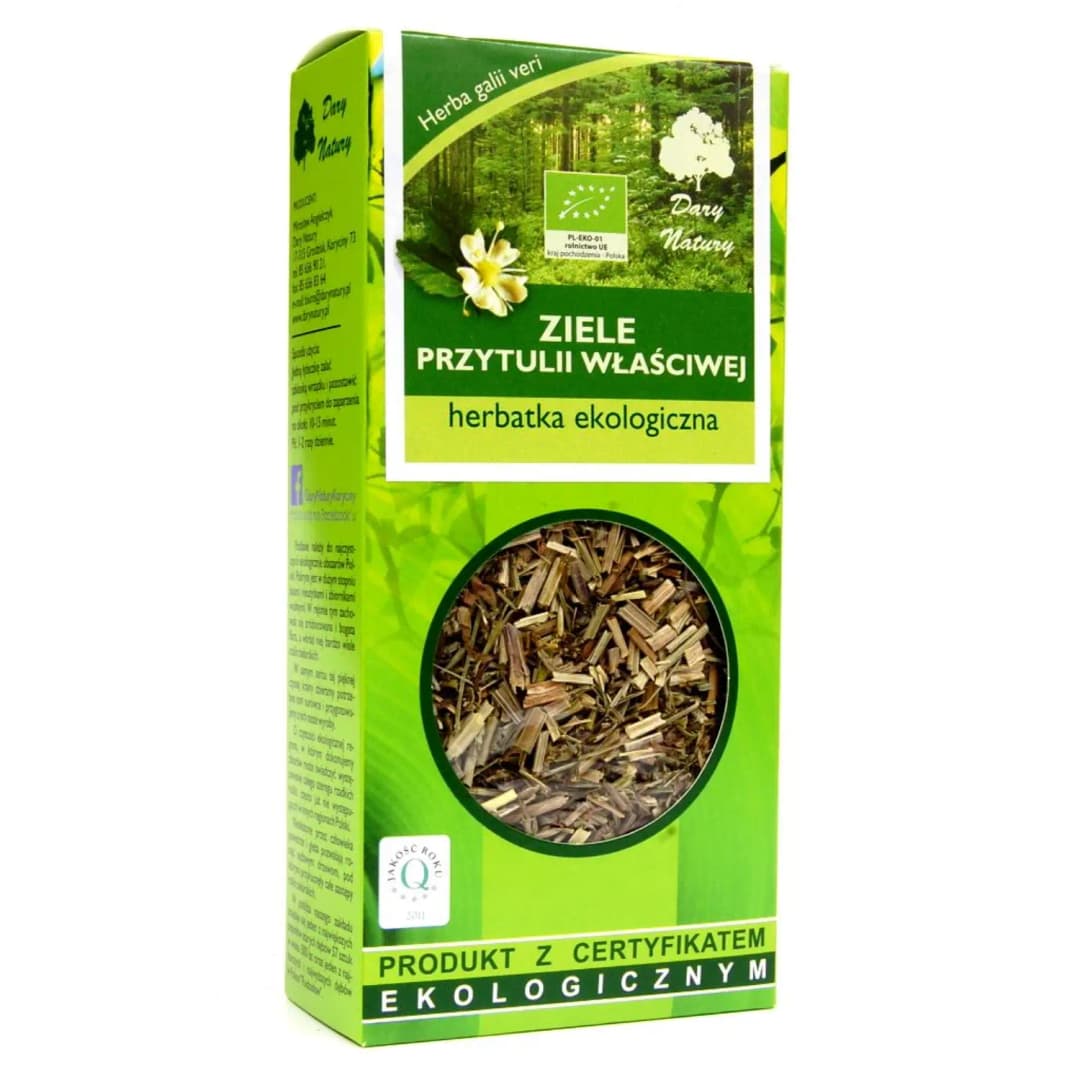 DARY NATURY Herbatka ziele przytulii właściwej BIO 50 g