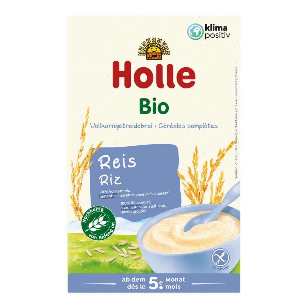 HOLLE Kaszka ryżowa bez glutenu i cukru BIO 250 g