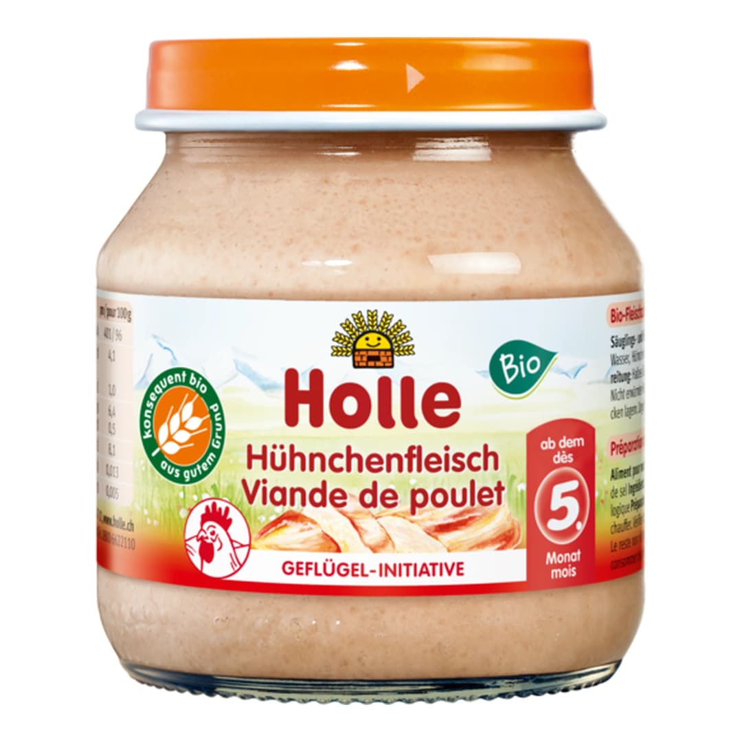 HOLLE Kurczak bez glutenu i cukru BIO 125 g