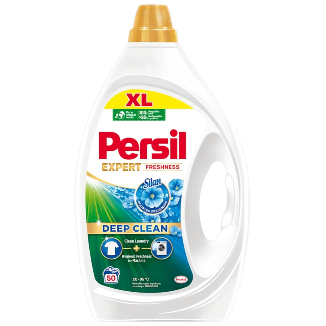 PERSIL DEEP CLEAN Plyn do prania tkanin białych i jasnych Freshness by Silan XL 2250 ml
