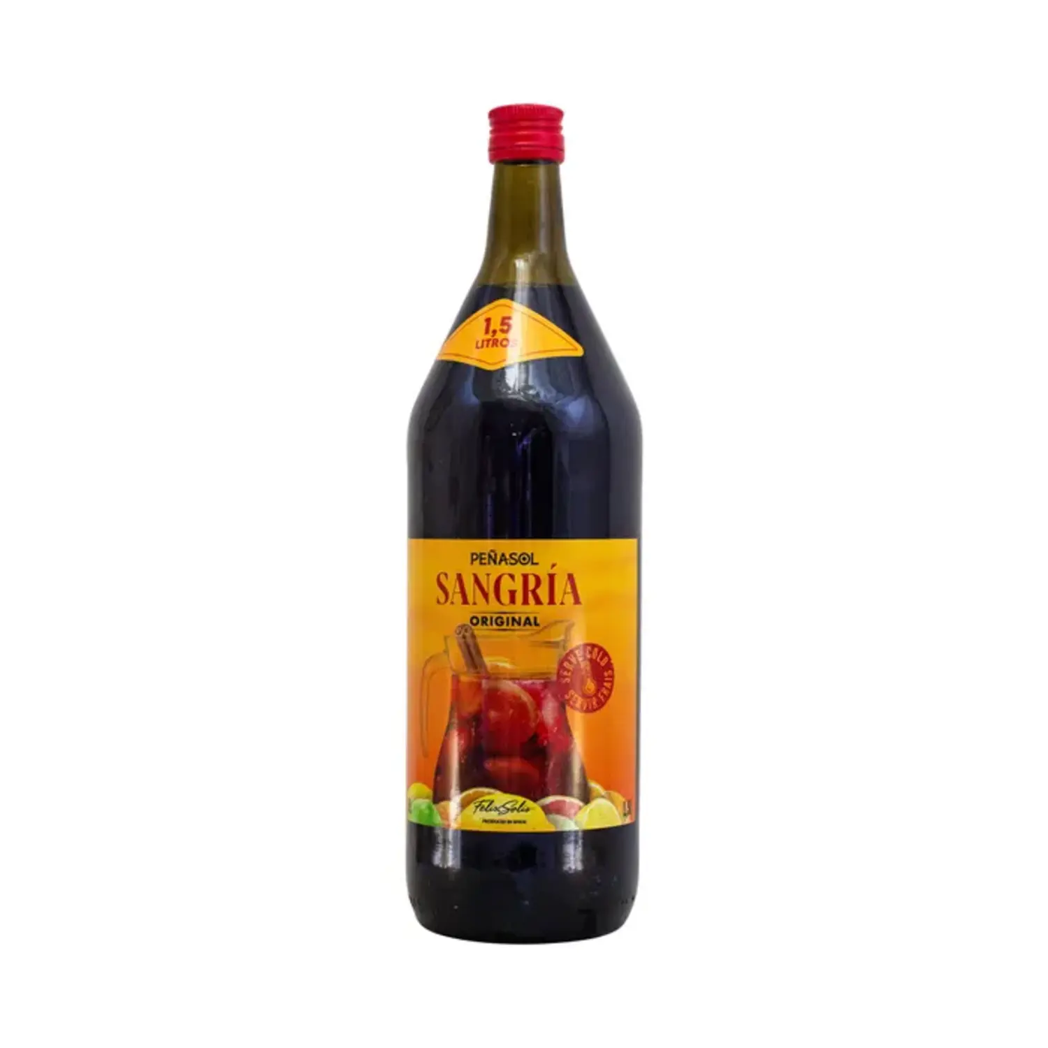 PEÑASOL Wino czerwone słodkie Sangria 1500 ml