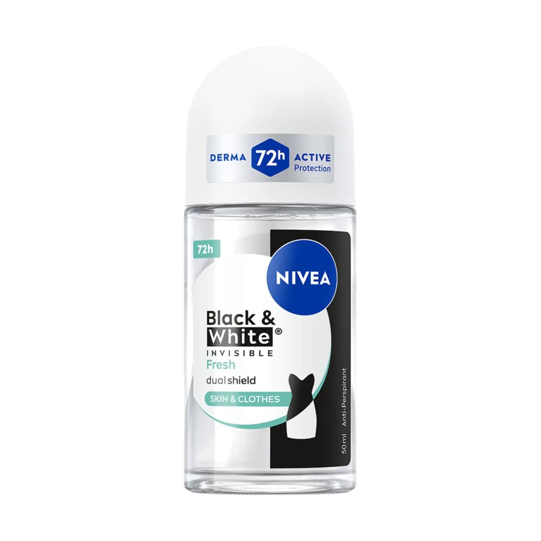 NIVEA BLACK&WHITE Antyperspirant w kulce Fresh 50 ml