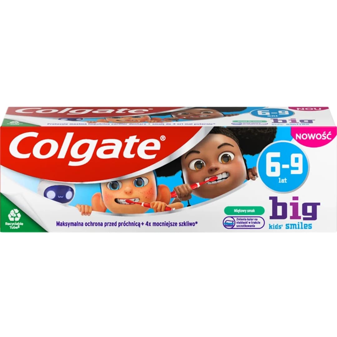 COLGATE Pasta do zębów dla dzieci 6-9 lat Big Kids Smiles 50 ml