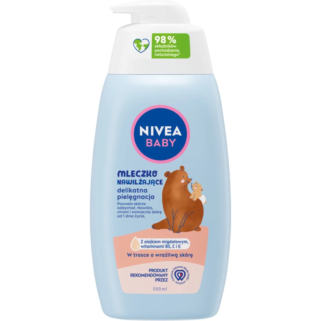 NIVEA BABY Mleczko nawilżające od 1 dnia życia 500 ml