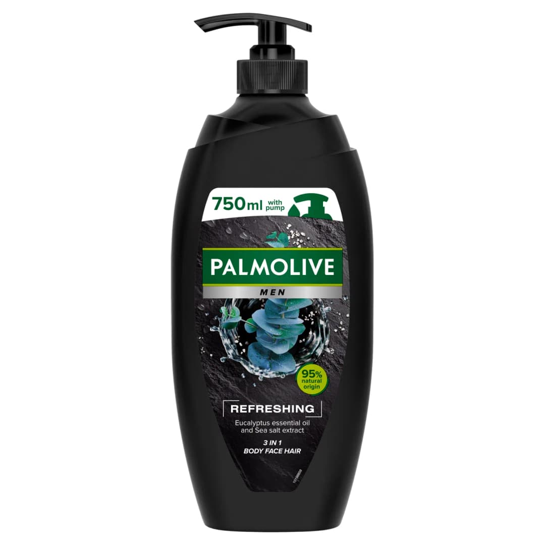 PALMOLIVE MEN Żel pod prysznic 3w1 Refreshing 750 ml