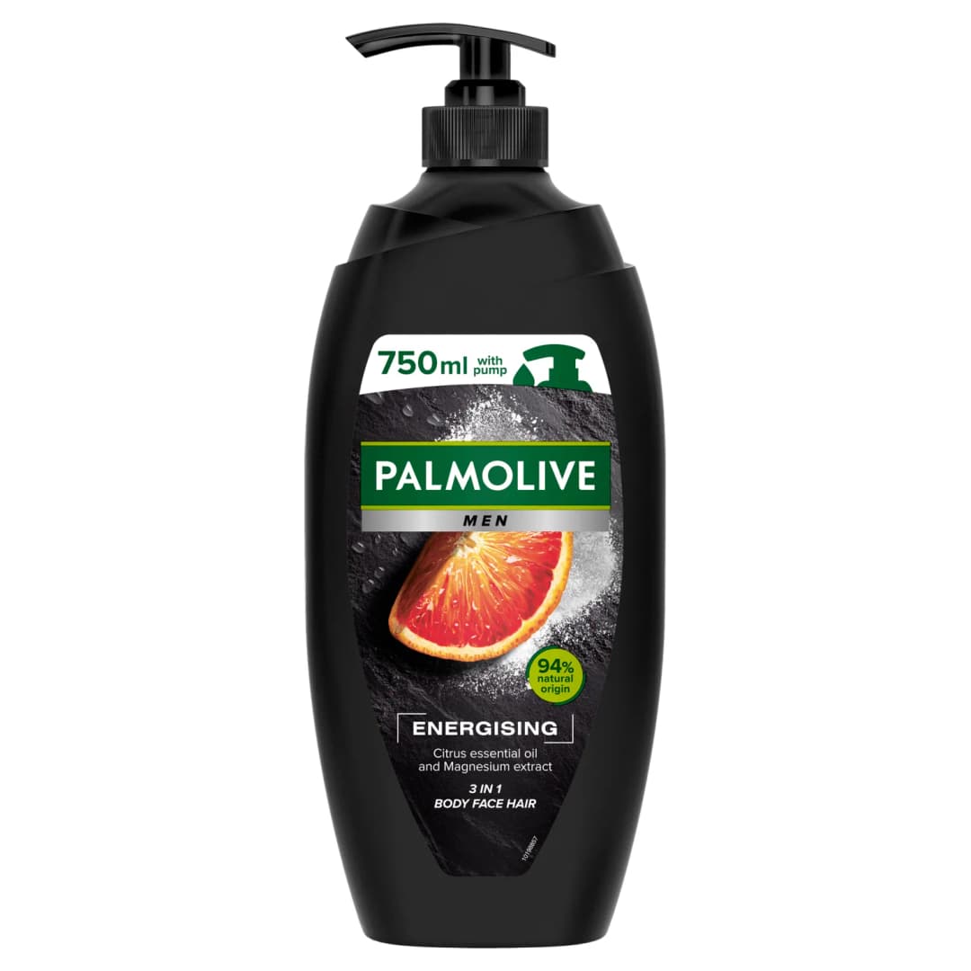 PALMOLIVE MEN Żel pod prysznic 3w1 Energising 750 ml