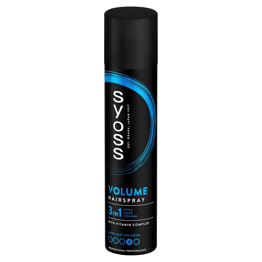 SYOSS VOLUME Lakier do włosów 3w1 zwiększający oobjętość 300 ml