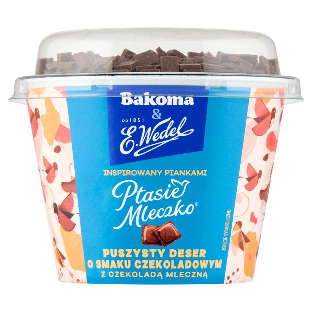 BAKOMA & E. WEDEL Deser puszysty o smaku czekoladowym 105 g