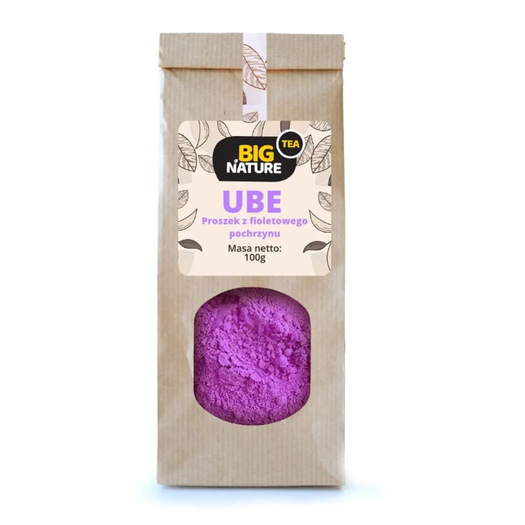 BIG NATURE Proszek z fioletowego pochrzynu UBE 100 g