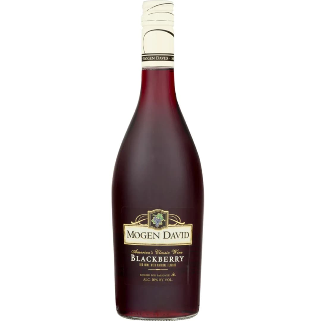 MOGEN DAVID Wino czerwone półwytrawne Blackberry alk. 11% 750 ml