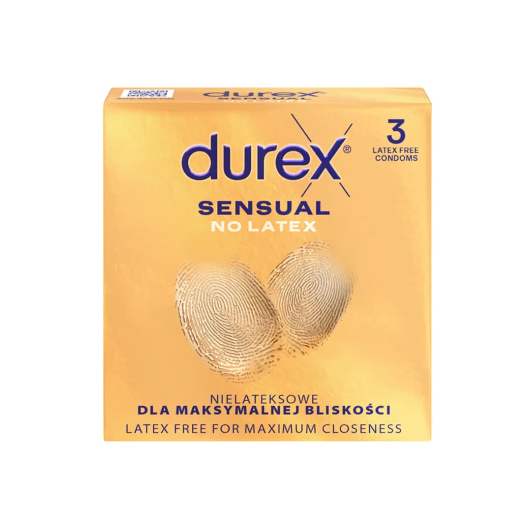 DUREX Prezerwatywy Sensual No Latex 3 szt.