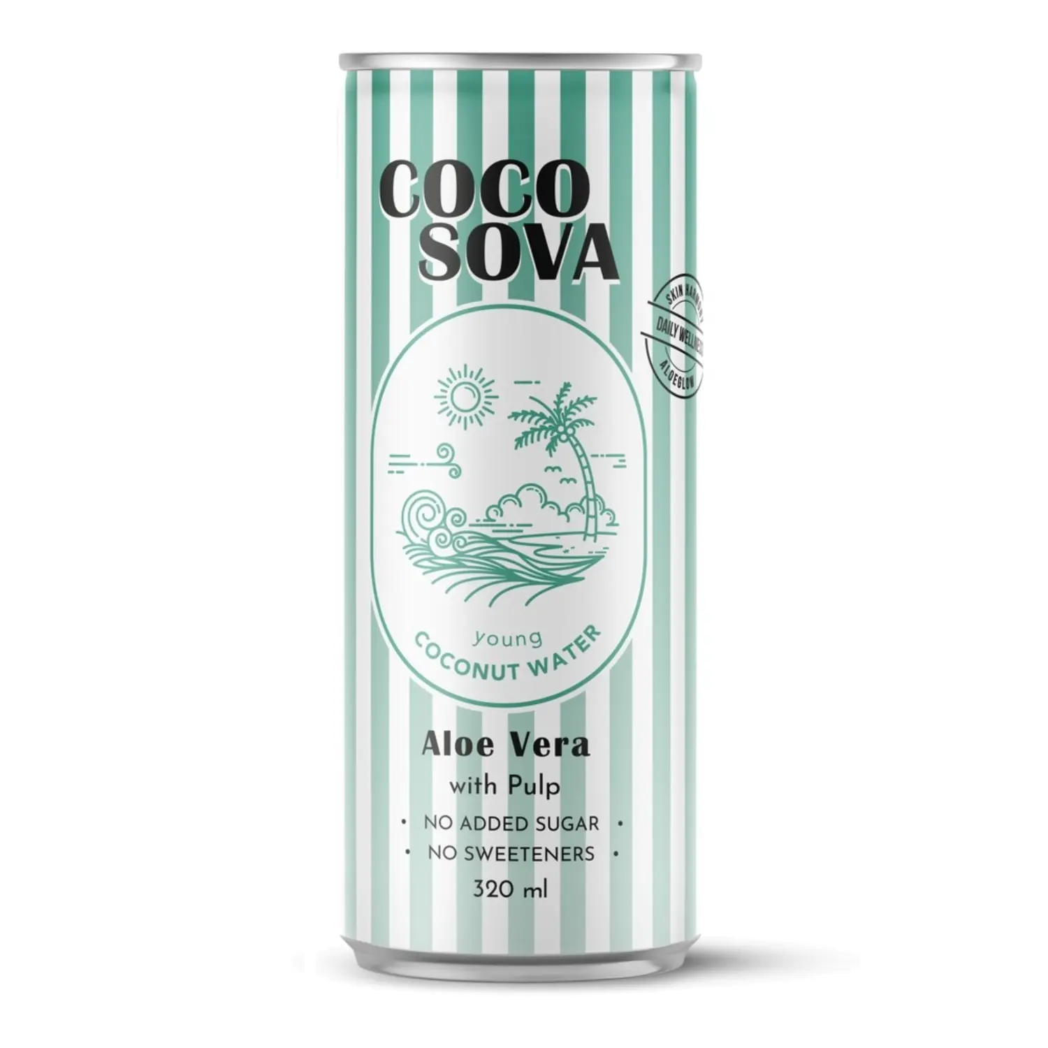 COCOSOVA Woda kokosowa z pulpą aloesową 320 ml