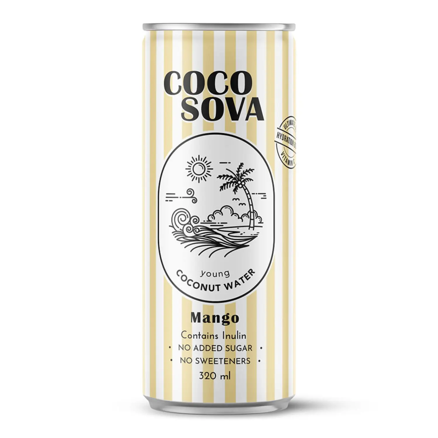 COCOSOVA Woda kokosowa z mango 320 ml