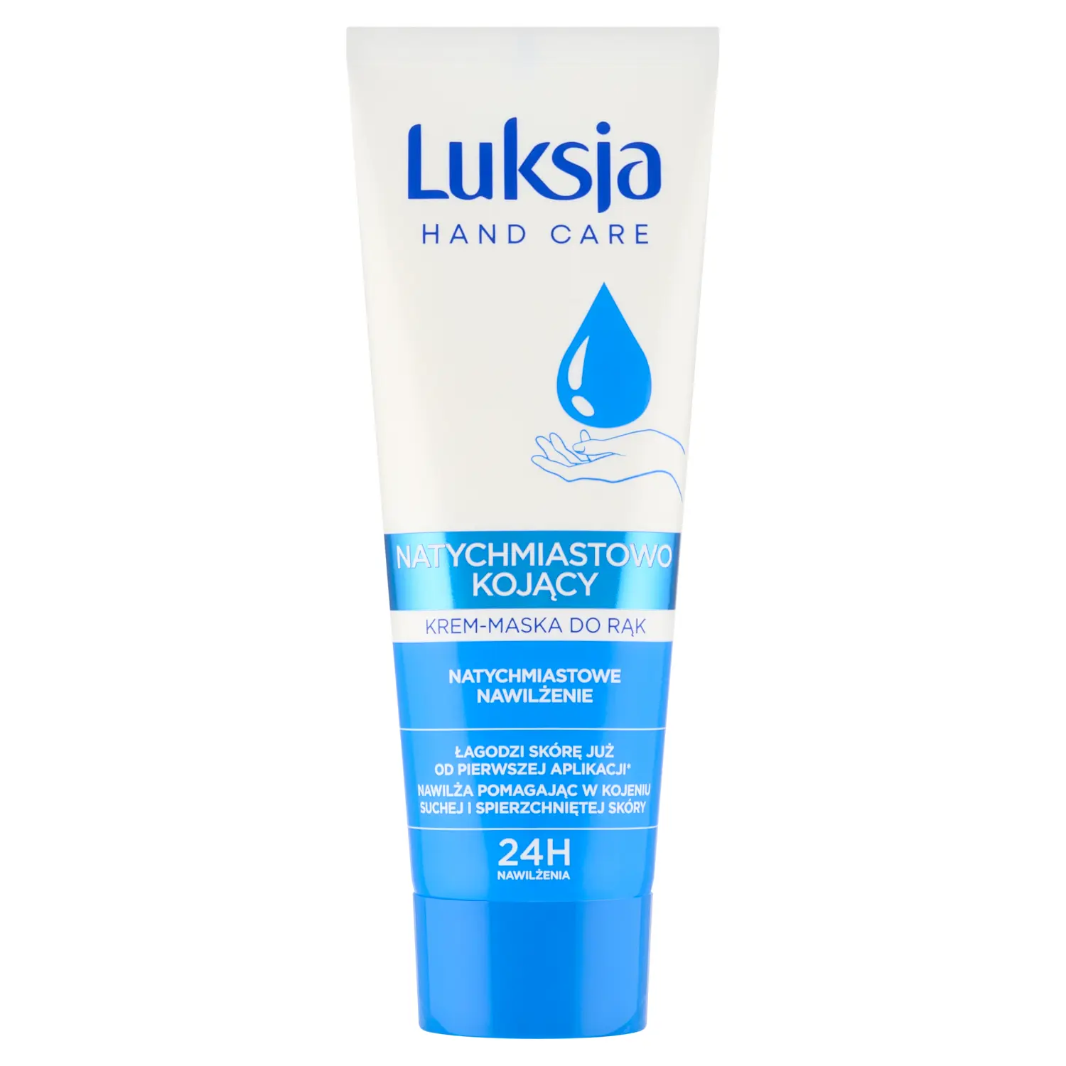 LUKSJA Krem-maska do rąk natychmiastowo kojący 75 ml