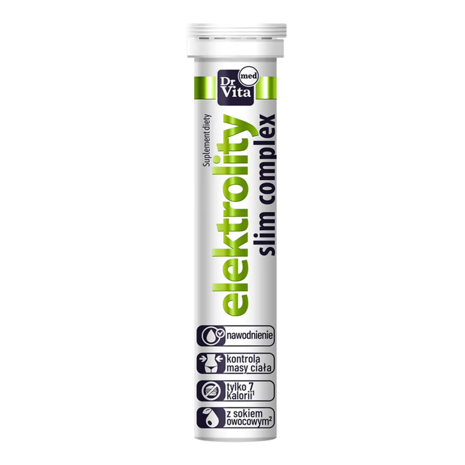 DR VITA Suplement diety Elektrolity Slim Complex (20 tabletek musujących)