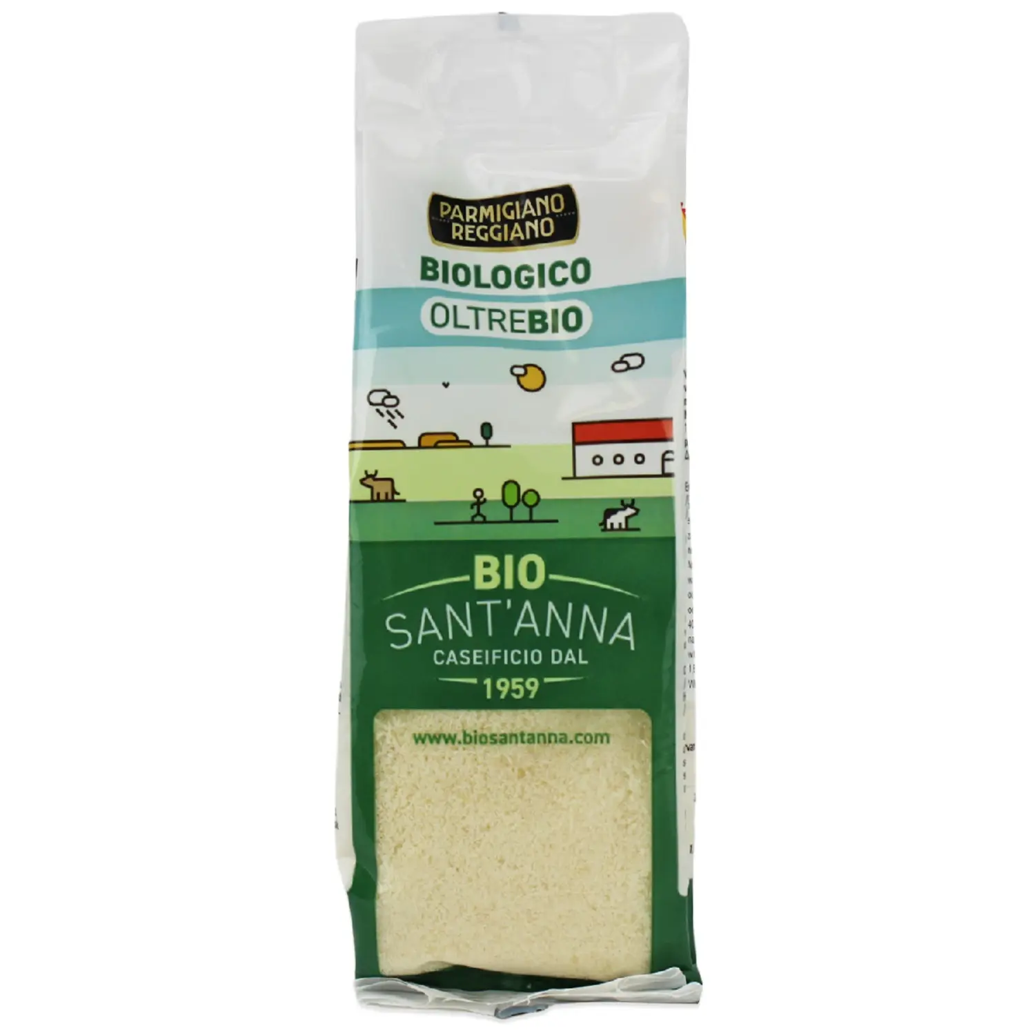 BIO SANT'ANNA Ser parmezan tarty BIO 80 g