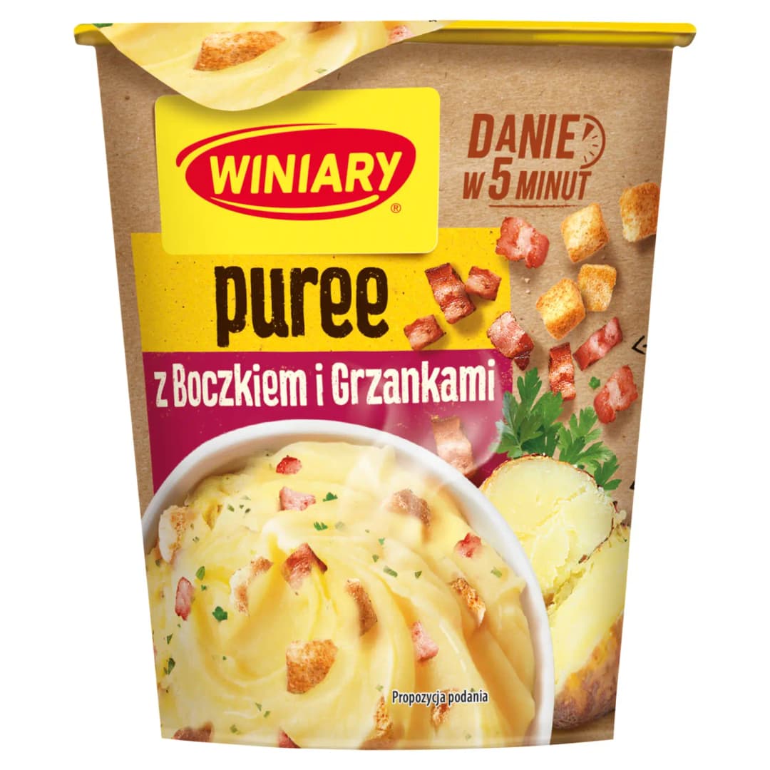 WINIARY Puree z boczkiem i grzankami 53 g