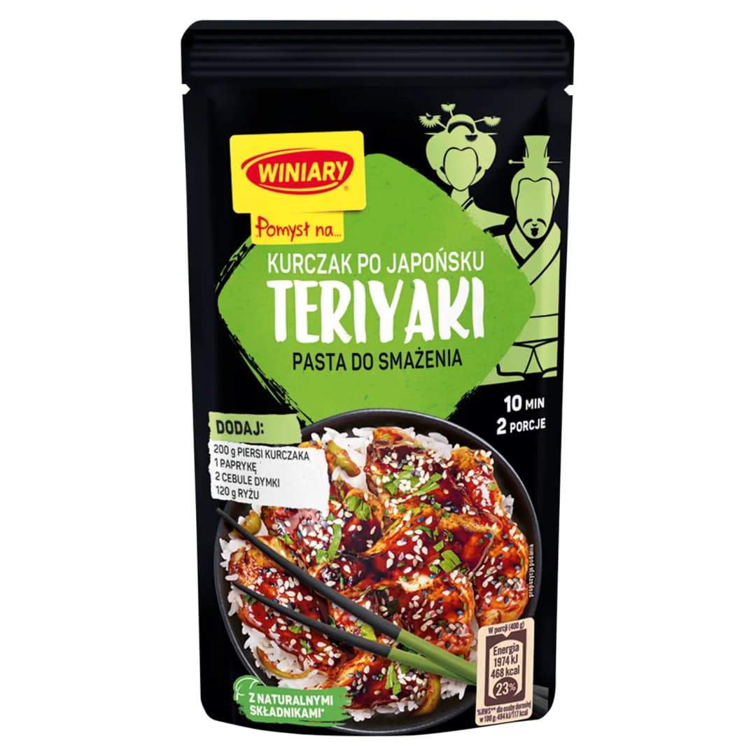 WINIARY POMYSŁ NA... Pasta do smażenia kurczak po japońsku teriyaki 65 g