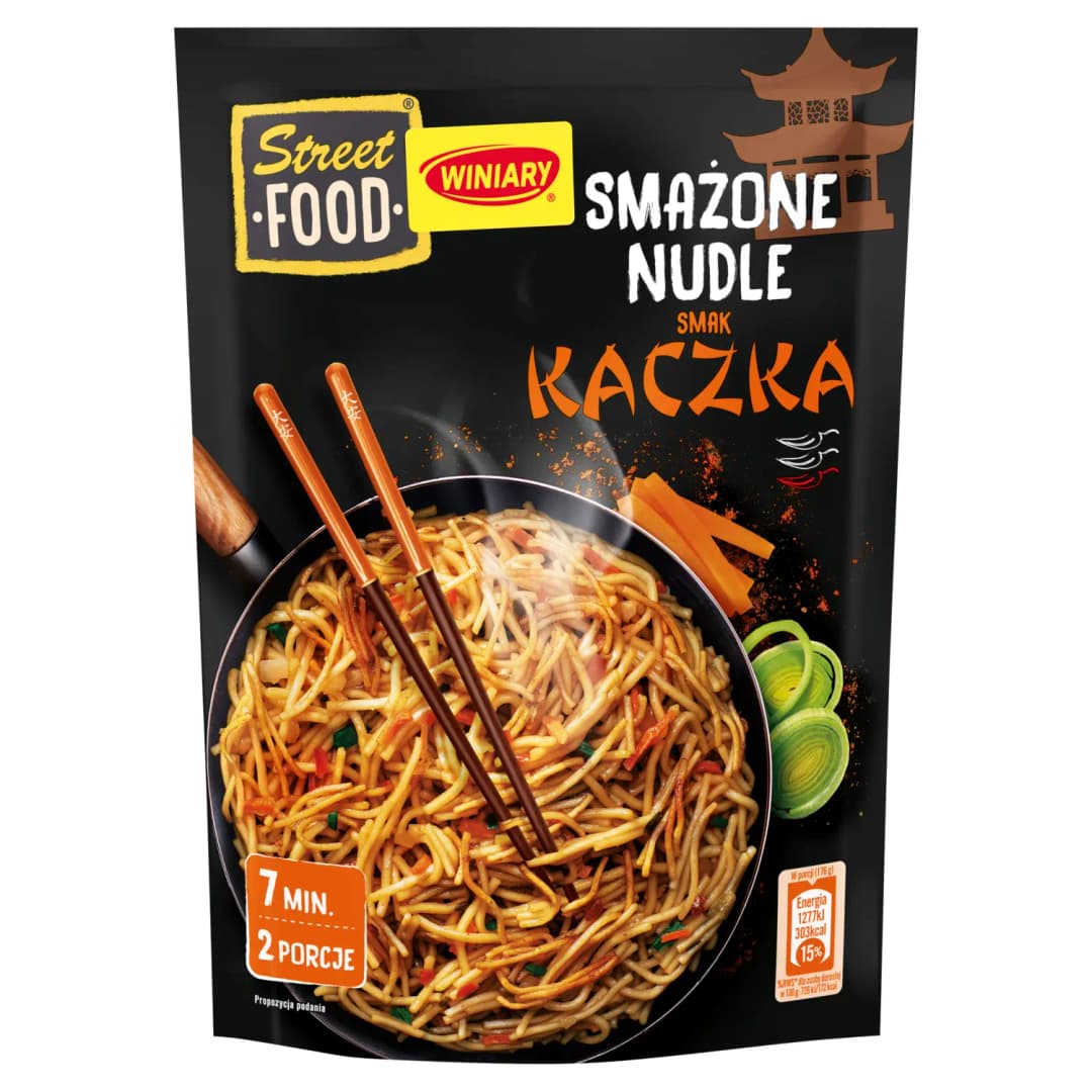 WINIARY Nudle smażone smak kaczka Street Food 119 g