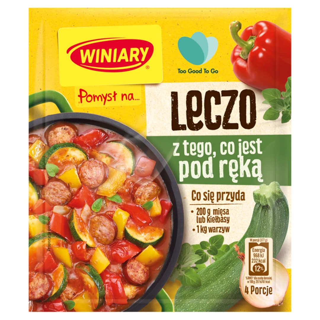 WINIARY POMYSŁ NA... Leczo z tego co jest pod ręką 35 g