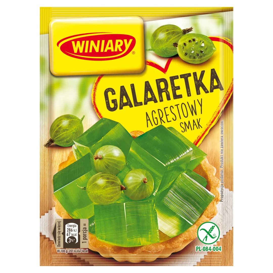 WINIARY Galaretka o smaku agrestu 71 g