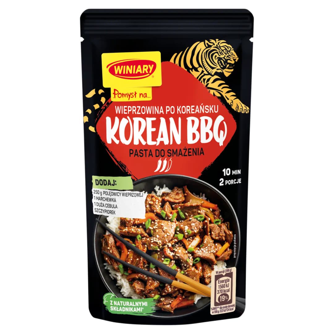 WINIARY POMYSŁ NA... Pasta do smażenia wieprzowina po koreańsku Korean BBQ 65 g